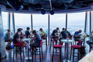 Highest Bar in Ho Chi Minh City_People Busy w Posting Photos