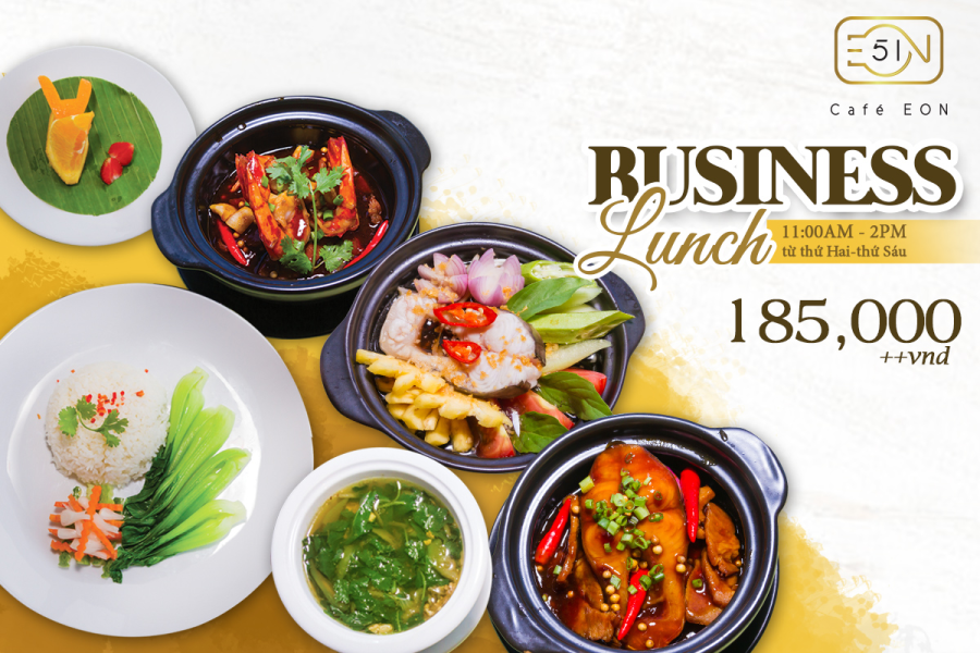 (Tiếng Việt) [CAFÉ EON] BUSINESS LUNCH SET MENU