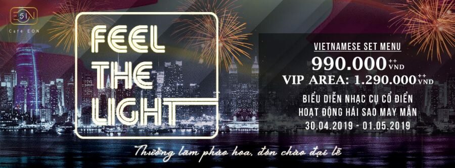 FEEL THE LIGHT EVENT | APRIL 30th-MAY 1st, 2019