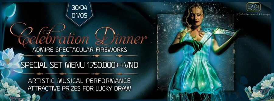 CELEBRATION DINNER | APRIL 30th-MAY 1st, 2019